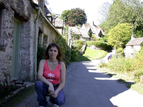 Rodica Socolov in Cotswolds