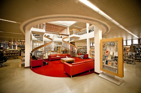 Swiss Cottage Library, London